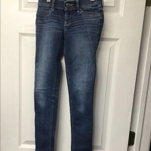 Girls abercrombie kids skinny jeans size 10